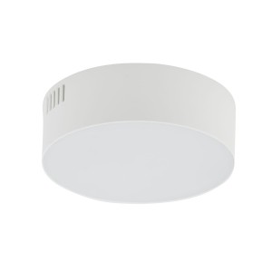 Lampa sufitowa biurowa biała okrągła 11 cm 4000K LID ROUND LED 15W