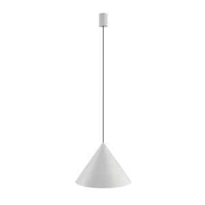 Szara lampa wisząca metalowa 130 cm ZENITH M