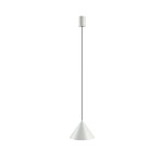 Szara lampa wisząca metalowa 130 cm ZENITH S