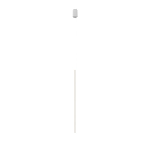 LAMPAMI - lampa nad wyspę, lampa tuba wisząca biała, tuba wisząca, biała lampa sufitowa tuba