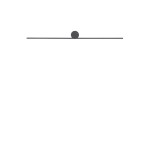 Minimalistyczny kinkiet ledowy czarny 66 cm 4000K SPIN LED S 