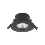 Czarna oprawa sufitowa ledowa 4000K EGINA LED 10W 