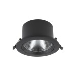 Czarna oprawa sufitowa ledowa 4000K EGINA LED 15W 