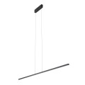 LAMPAMI - czarna lampa wisząca, lampa nad wyspę, lampa do kuchni, lampa ledowa kuchenna, ledowa lampa wisząca czarna
