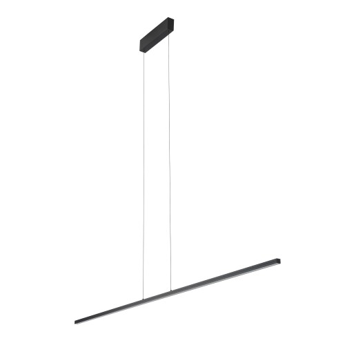 LAMPAMI - czarna lampa wisząca, lampa nad wyspę, lampa do kuchni, lampa ledowa kuchenna, ledowa lampa wisząca czarna