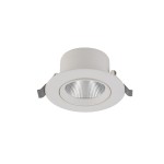 Biała oprawa sufitowa ledowa 3000K EGINA LED 10W
