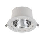 Biała oprawa sufitowa ledowa 3000K EGINA LED 15W
