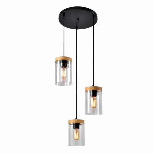 LAMPAMI - lampa kuchenna, lampa nad stół, lampa wisząca czarna