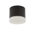 LAMPAMI - czarna lampa do łazienki, tuba sufitowa łazienkowa, tuba do łzienki