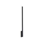 Czarny kinkiet nowoczesny tuba 79 cm 2xG9 LASER WALL XL