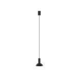Lampa wisząca pojedyncza czarna 130 cm HERMANOS C