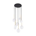 LAMPAMI - lampa złota kule szklane, lampy szklane kule nowoczesne