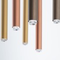 LAMPAMI - lampa wisząca złota, tuby wiszące złote, złota lampa wisząca, lampa nad stół