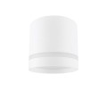 LAMPAMI - biała lampa do łazienki, tuba sufitowa łazienkowa,  biała tuba sufitowa