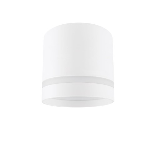LAMPAMI - biała lampa do łazienki, tuba sufitowa łazienkowa,  biała tuba sufitowa