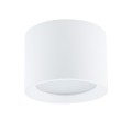 LAMPAMI - biała lampa do łazienki, tuba sufitowa łazienkowa, krótka tuba łazienkowa biała, biała tuba sufitowa, lampa łazienkowa