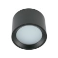 LAMPAMI - czarna lampa do łazienki, tuba sufitowa łazienkowa, tuba do łzienki