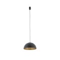 LAMPAMI - lampa nad stół, lampa czarna ze złotym, czarna lampa do jadalni