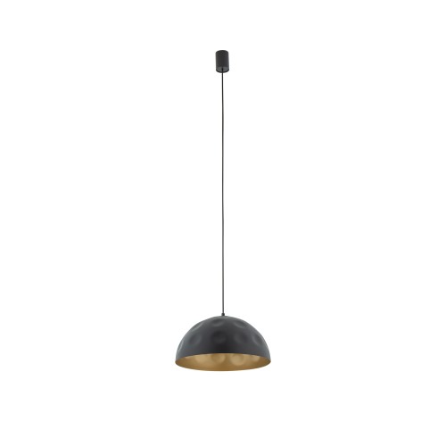 LAMPAMI - lampa nad stół, lampa czarna ze złotym, czarna lampa do jadalni