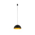 LAMPAMI - lampa nad stół, lampa czarna ze złotym, czarna lampa do jadalni