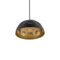 LAMPAMI - lampa nad stół, lampa czarna ze złotym, czarna lampa do jadalni