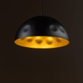 LAMPAMI - lampa nad stół, lampa czarna ze złotym, czarna lampa do jadalni, lampa kuchenna