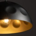 LAMPAMI - lampa nad stół, lampa czarna ze złotym, czarna lampa do jadalni, lampa kuchenna