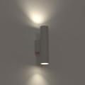 LAMPAMI - lampa ścienna, kinkiet do salonu, kinkiet nowoczesny, kinkiet do sypialni, szara lampa ścienna