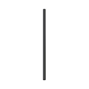 Czarna tuba sufitowa długa 110 cm FOURTY XL 