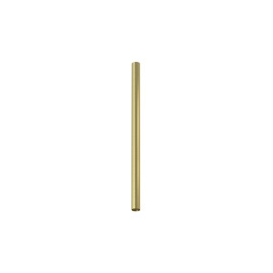 Złota tuba sufitowa długa 75 cm lity mosiądz FOURTY M 