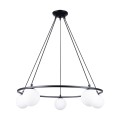 LAMPAMI - klosze białe kule, lampa sufitowa, lampa do salonu, lampy szklane kule nowoczesne