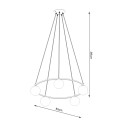 LAMPAMI - lampy szklane kule nowoczesne szkic