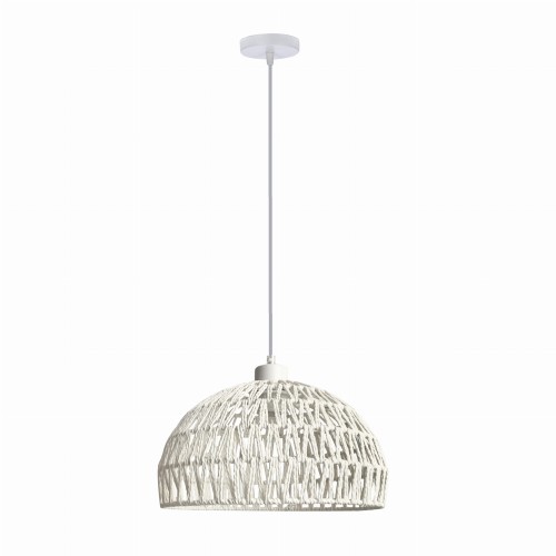 LAMPAMI - żyrandol w stylu boho, lampa wisząca biala, żyrandol boho
