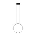 LAMPAMI - czarna lampa wisząca, lampa nad stół, lampa ledowa, ledowa lampa wisząca czarna
