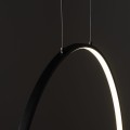 LAMPAMI - czarna lampa wisząca led, lampa ledowa, ledowa lampa wisząca czarna