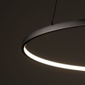 LAMPAMI - lampa ledowa, ledowa lampa wisząca czarna