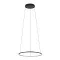 LAMPAMI - czarna lampa wisząca, lampa do salonu, lampa ledowa, ledowa lampa wisząca czarna