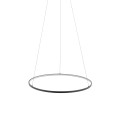 LAMPAMI - czarna lampa wisząca, lampa do salonu, lampa ledowa, ledowa lampa wisząca czarna