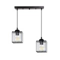 LAMPAMI - żyrandol do salonu, lampa wisząca, żyrandol czarny, lampa nad stół