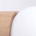 LAMPAMI - lampa ścienna drewniana, kinkiet do salonu, kinkiet nowoczesny drewniany, kinkiet przedpokój