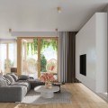 LAMPAMI - lampa ścienna drewniana, kinkiet do salonu, kinkiet nowoczesny drewniany, kinkiet przedpokój