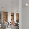 LAMPAMI - lampa ścienna drewniana, kinkiet do salonu, kinkiet nowoczesny drewniany, kinkiet przedpokój
