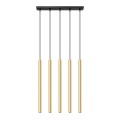 LAMPAMI - tuby wiszące złote, złota lampa wisząca, lampa nad wyspę