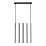 Lampa wisząca PASTELO 5L beton