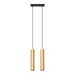 Lampa Wisząca LAGOS 2 złoty połysk
