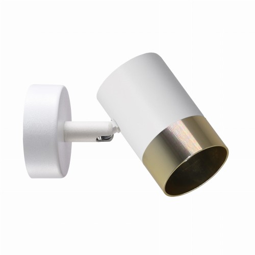 LAMPAMI - lampa ścienna biała, kinkiet do salonu, kinkiet nowoczesny biały, biały kinkiet