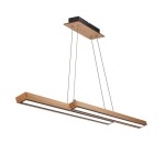 Lampa wisząca ledowa drewniana 4000K 19W SENTO LED
