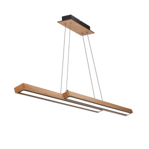 Lampa wisząca ledowa drewniana 4000K 19W SENTO LED
