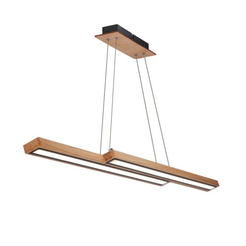 LAMPAMI - lampa do sypialni, lampa drewniana, lampa w stylu boho, żyrandol boho