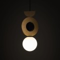 LAMPAMI - żyrandol do salonu, lampa wisząca, żyrandol BOHO, lampa nad stół